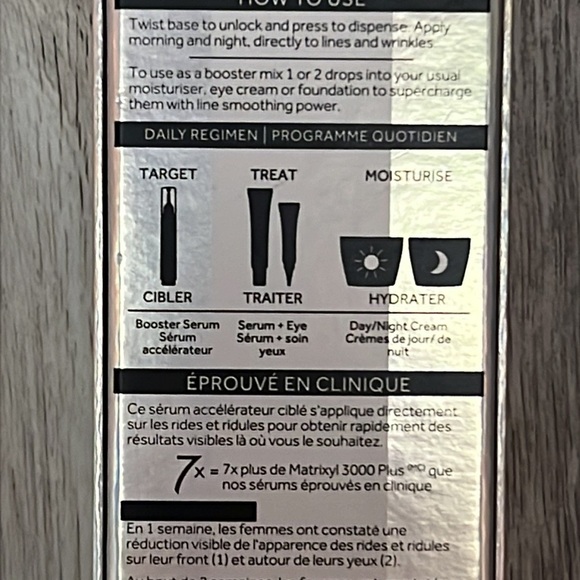 2x 15ml No7 Line Correcting Booster Serum Treatment for Fine Lines Wrinkles NEW - Picture 3 of 5